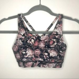Lululemon Athletica Peony Multi Energy Nulux bra